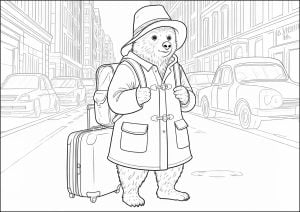 Disegni Da Colorare Per Bambini Gratuiti Di Orso Paddington