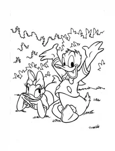 Donald sta con daisy