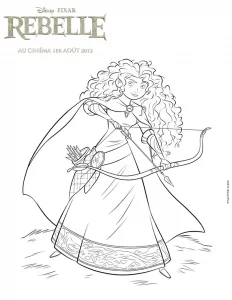 Merida e il suo arco