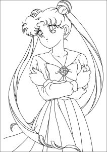Disegni Da Colorare Di Sailor Moon Da Scaricare