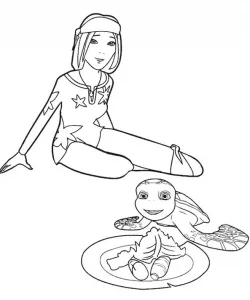 Scarica gratuitamente il disegno da colorare di shaggy.