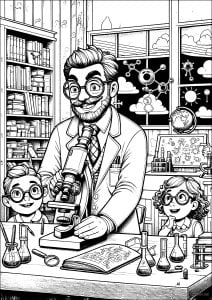 Esperimenti scientifici con bambini curiosi