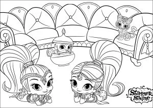Riposo per shimmer e shine e per i loro amici