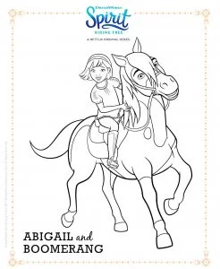 Abigail e boomerang