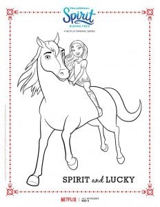 Disegni Da Colorare Di Spirito Libero   Cavallo Selvaggio Da Stampare