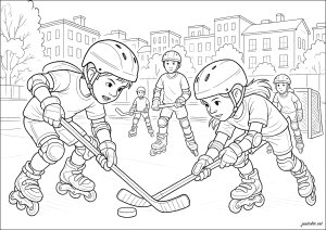 Disegni da colorare di sport da stampare