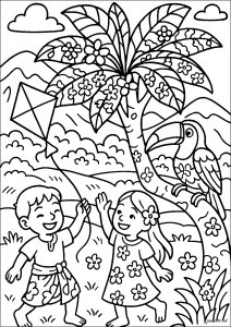 Disegni da colorare di stato da stampare