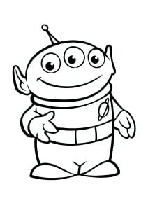 Uno Dei Gentili Alieni Di Toy Story
