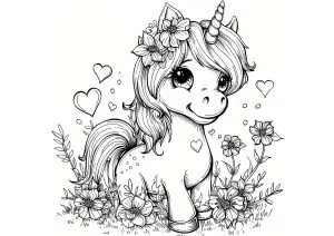 Un Piccolo E Grazioso Unicorno