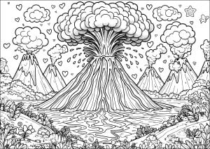 Eruzioni vulcaniche multiple