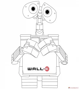 Immagine di wall e da stampare e colorare