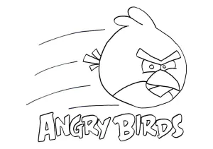Angry Birds Ausmalbilder