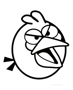 Angry Birds Ausmalbilder Zum Ausdrucken Für Kinder