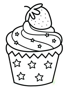 Erdbeermuffin Und Hübsch