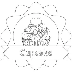 Cupcake Und Text.
