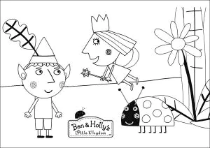 Der hübsche marienkäfer