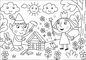 Ben und Holly im verzauberten Wald