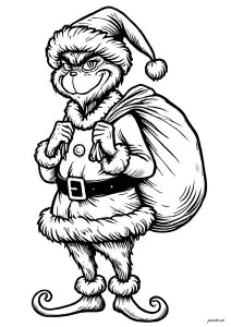 Der Grinch Als Weihnachtsmann