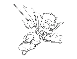 Die Simpsons Coloriage Zum Kostenlosen Ausdrucken