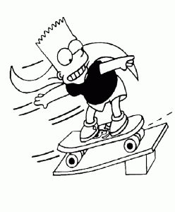 Die Simpsons Zeichnung Kostenlos Herunterladen Und Ausmalen