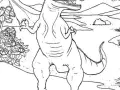Tyrannosaurus Ausmalbild