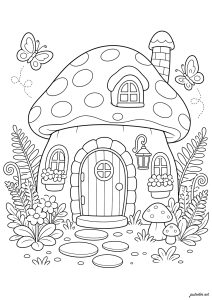Haus Pilz und verzauberte Gärten