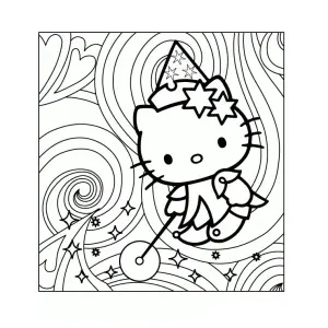 Kostenlose Zeichnung Von Hello Kitty Zum Ausdrucken Und Ausmalen