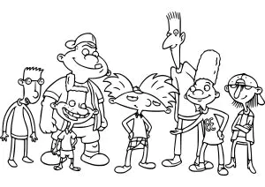 Die wichtigsten Charaktere in Hey Arnold