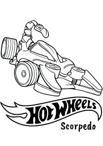 Hot Wheels: Scorpedo auf Deutsch übersetzt ist Hot Wheels: Scorpedo.