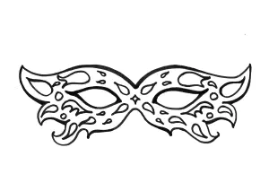 Karneval Coloriage Zum Kostenlosen Ausdrucken