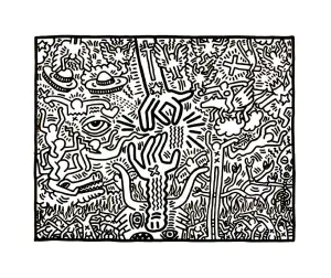 Ausmalbilder Von Keith Haring Für Kinder