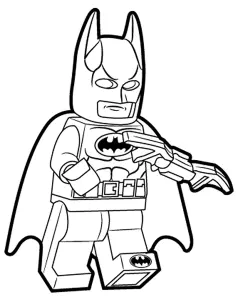 Ausmalbilder Von Lego Batman Zum Ausmalen Für Kinder