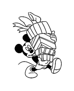 Mickey, Die Arme Voller Geschenke.