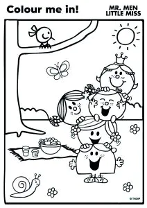 Monsieur und Madame: Färbung im Garten