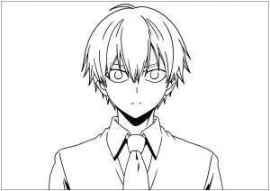 Kostenlose Ausmalbilder von my hero academy für Kinder