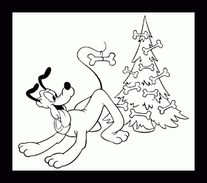 Pluto Coloriage Zum Kostenlosen Ausdrucken