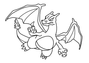 Dracaufeu Fliegt.