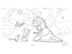 Prinzessin Sofia  Disney  Ausmalbilder Für Kinder