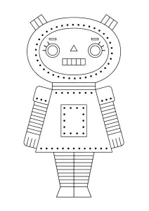 Roboter Mädchen