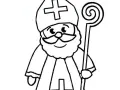 Ausmalbilder Von Sankt Nikolaus Zum Ausmalen Für Kinder