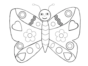 Ausmalbilder Von Schmetterlingen Für Kinder