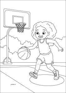 Basketballspielerin