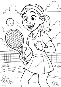 Tennisspielerin