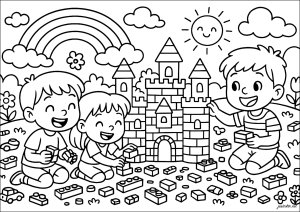 Ausmalbilder für kinder kostenlos von spring