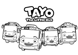 Tayo und seine Fahrzeugfreunde