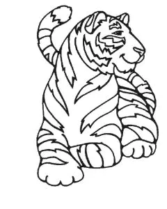 Majestätischer Tiger