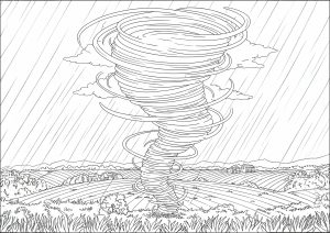 Ein Riesiger Tornado Sorgt Für Chaos