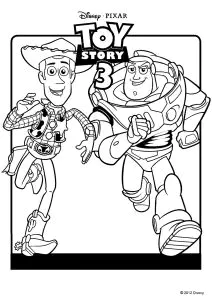 Buzz Und Woody Lächeln