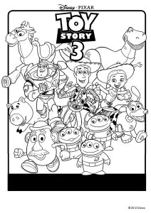 Alle Charaktere Aus Toy Story 3.