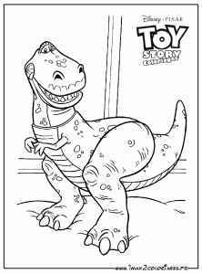 Toy Story Coloriage Zum Ausdrucken Für Kinder
